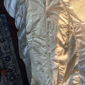 American Eagle Outfitters Cream Pants